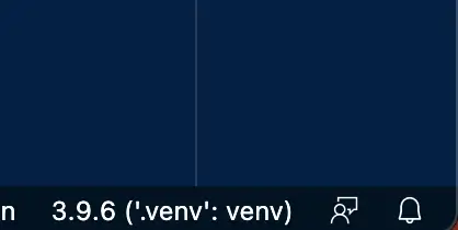 vscode 인터프리터 확인