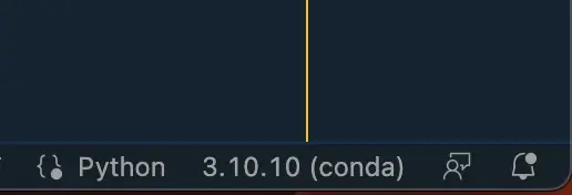 vscode conda 가상환경 인터프리터